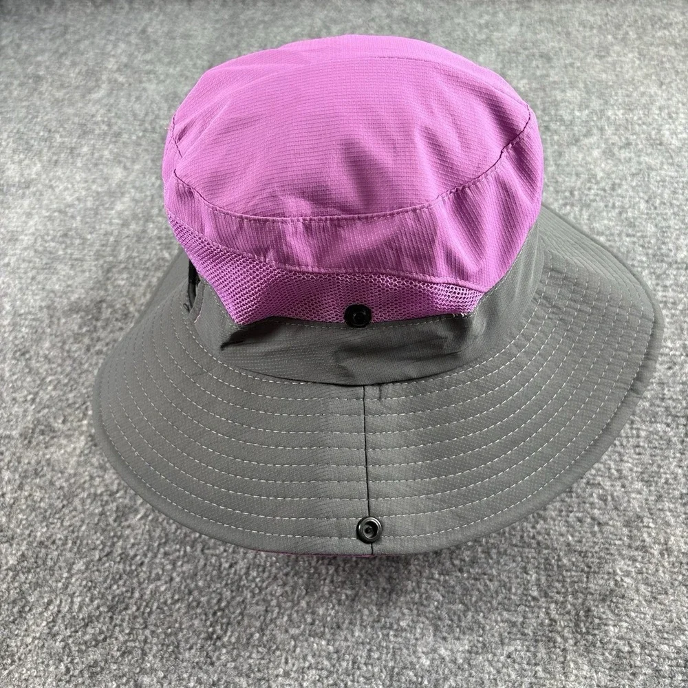SunShade Hat Women's Purple Gray Wide Brim Sun Outdoor Hiking Boho Gorpcore
